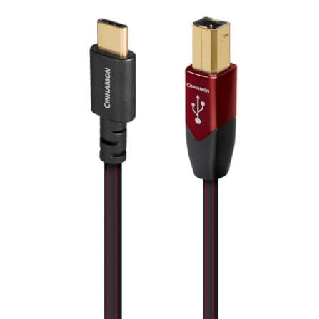 สาย USB AUDIOQUEST : USB-CINNAMON (C TO B) (USB 2.0) (1.5M)_0